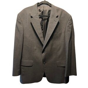 Land’s End Gray Blazer (Size 46R) - 100% Wool